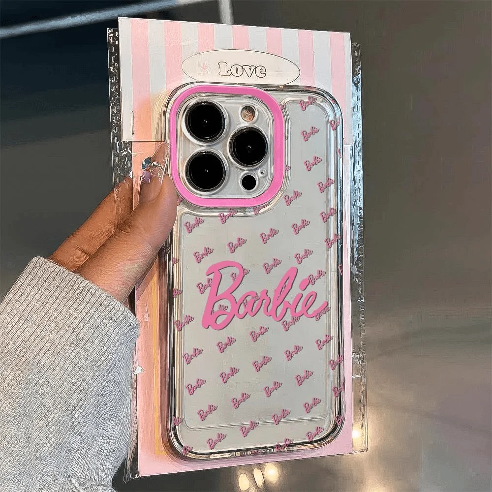 Чехол для телефона Barbies Princesss Pinks для Samsung S10 S20 S21 S22 S23 S24 S25 Fe Plus Ultra A35 A20 Note10 20 4G 5G Прозрачный (art.: 3920ca550412d) - 3920ca550412d