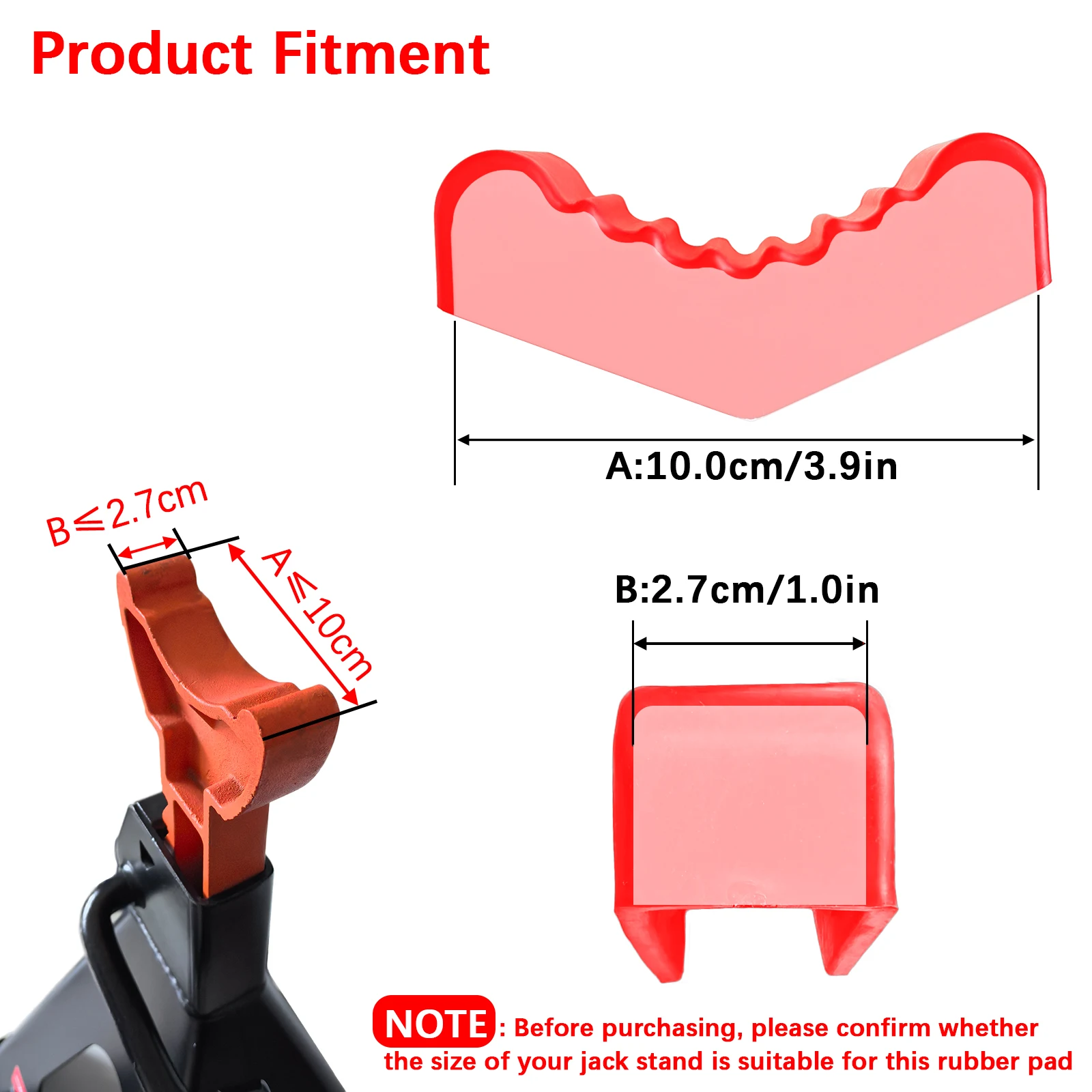 

2 шт., черные резиновые прорезящие подставки, универсальный адаптер для автомобильного подъема, 3/6 тонны, рама, подставка, рельсовый адаптер, зажим для инструмента для ремонта
