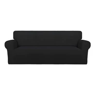 inyahome super stretch sofa slipcover spandex non slip soft couch sofa cover washable furniture protector and elastic bottom