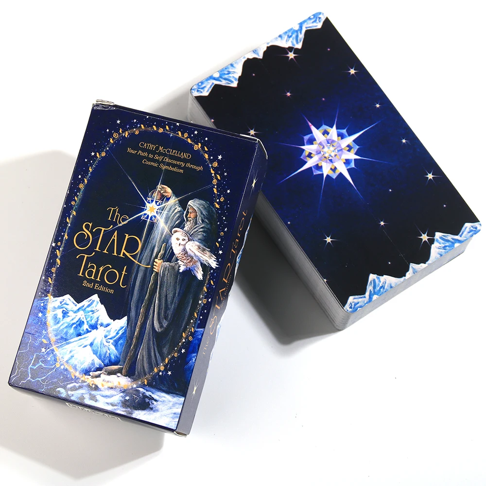 

The Star Tarot Cards Artistic Popular Styles Retro Style Tarot Mysterious Decks Witchcraft Board Games with E Book