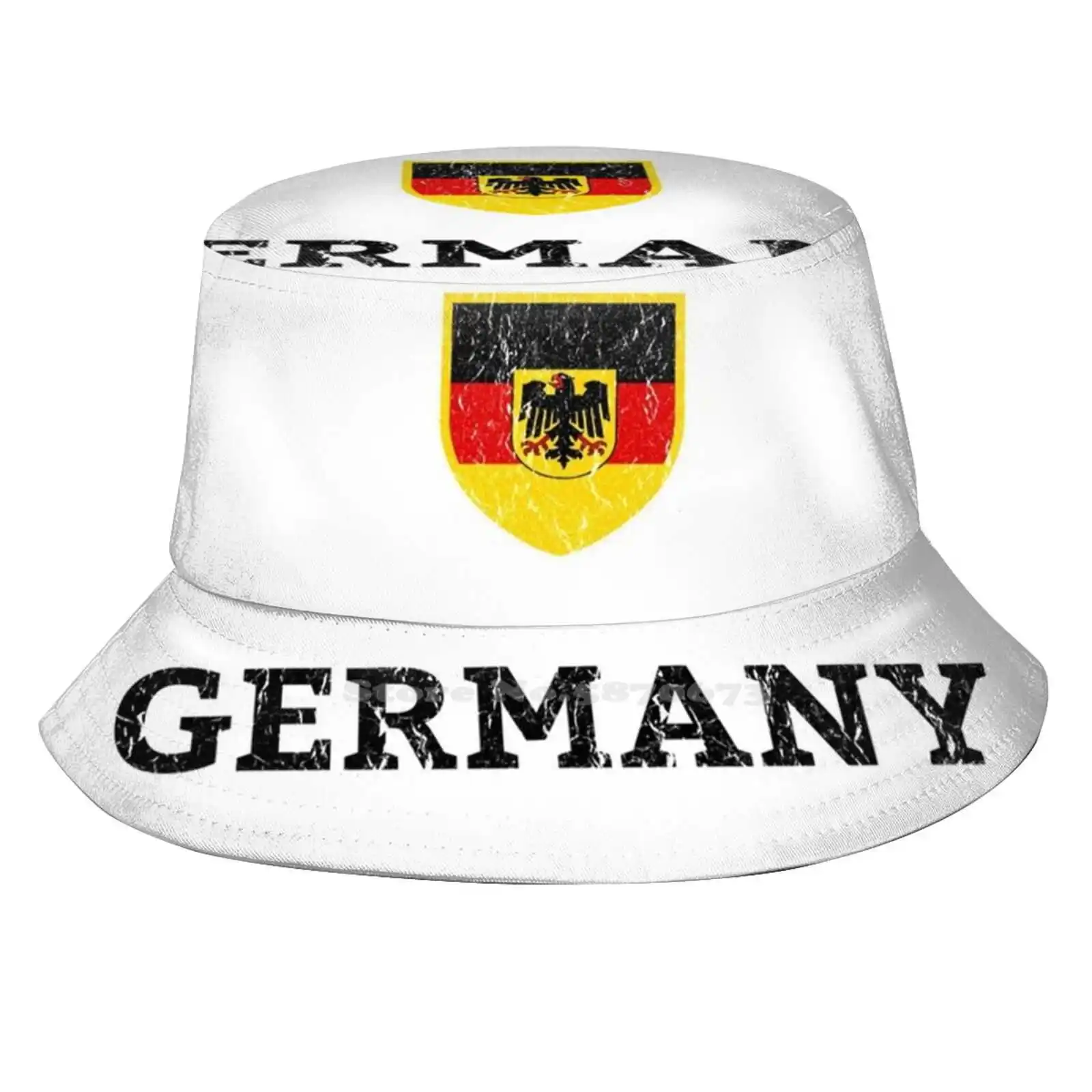 

Винтажный немецкий и немецкий футбольный флаг Женская забавная пляжная Панама шляпа флаг Немецкий флаг флаги