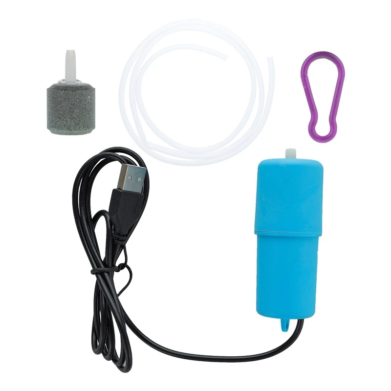 

1PC Aquarium Siphon Fish Tank Aeration Pump USB Water Changer Gravel Water Change Pipe Filter Accessories