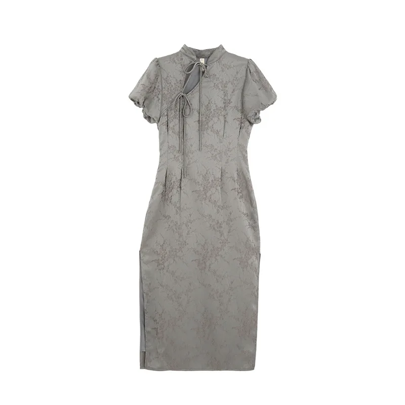 

Improved Cheongsam Dress for Women French Style Design Slimming Dress