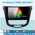 Автомагнитола для Nissan X-Trail xtrail 3 T32 2013 - 2017 Qashqai 2 J11, мультимедийный видеоплеер, навигация GPS, Android 10,1