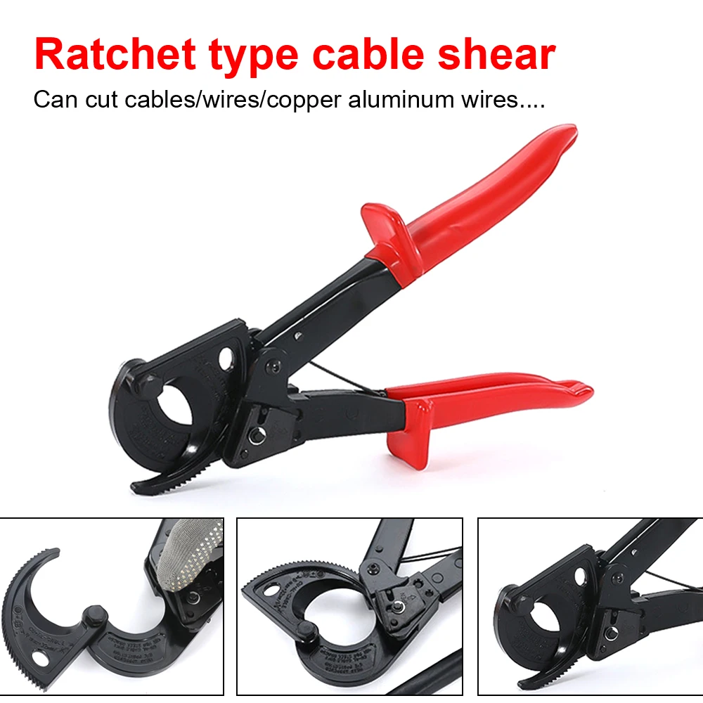Резак для кабелей U50 с храповым механизмом сверхмощные плоскогубцы резки