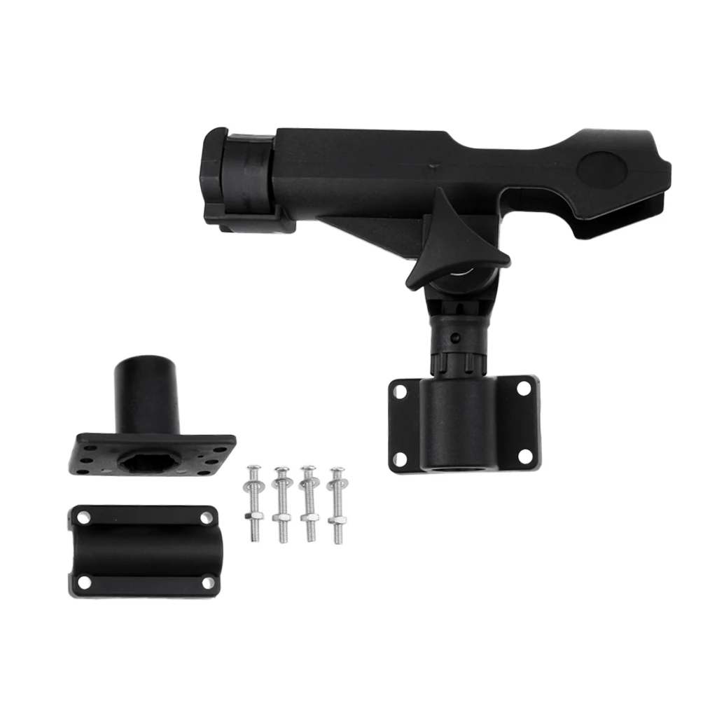 

Fishing Holder Rack for Kayak Canoe Rail Flush Mount