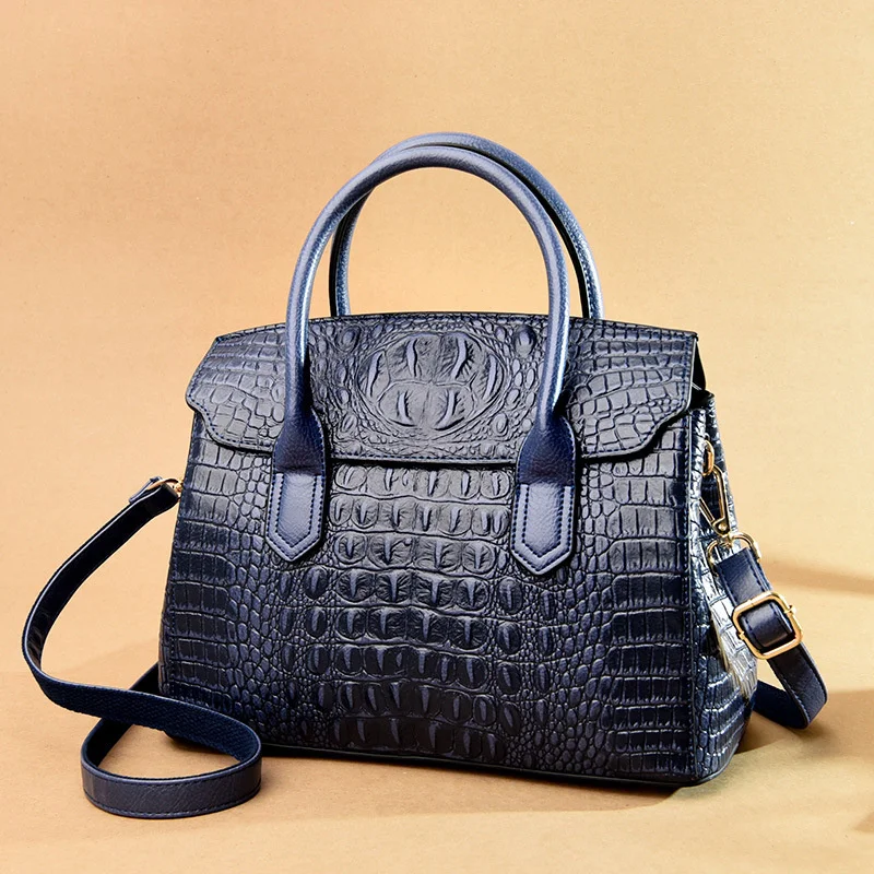 gagacia crocodile pattern leather shoulder bag for woman designer fashion womens bag ladies purses and handbags crossbody 2022 free global shipping