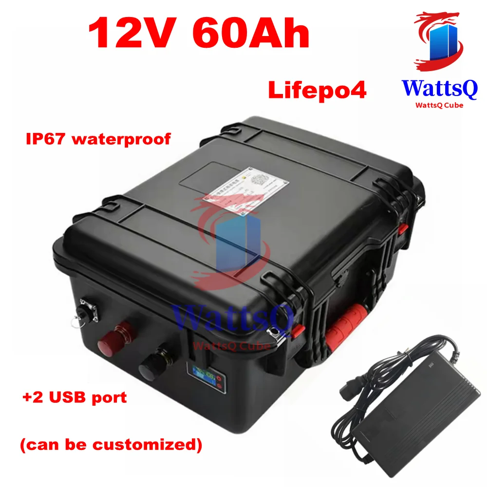 Неверная цена! Литиевый Аккумулятор LiFepo4 12 в 60 ач с BMS для дома на колесах гольфа