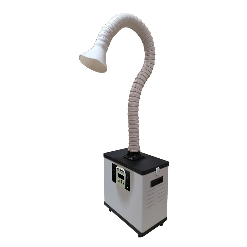 

dental aerosol suction machine fume virus purifier droplets UV disinfection Fume extractor