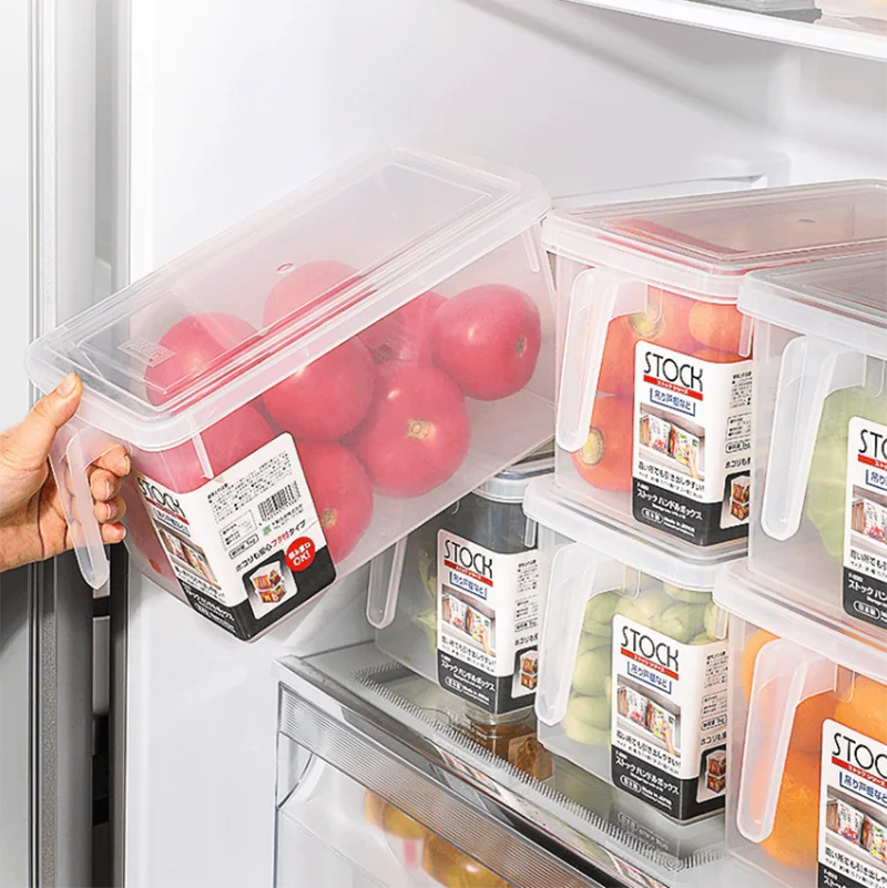 large fridge food organizer storage box refrigerator storage bin kitchen pantry cabinet storage box large fridge food container free global shipping