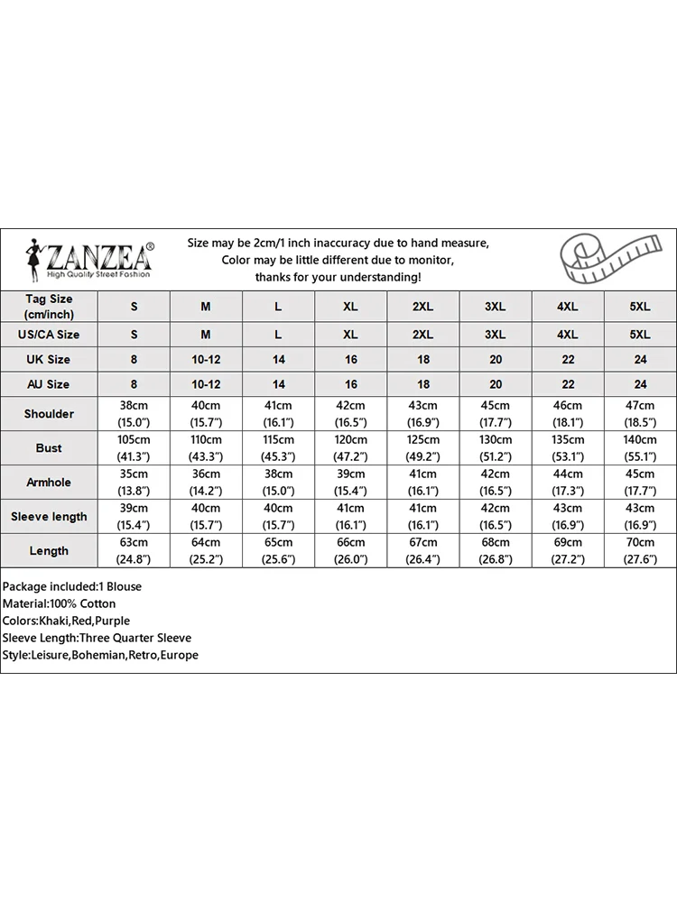 Женская блузка с цветочной вышивкой ZANZEA осенние Рубашки летние блузы V-образным