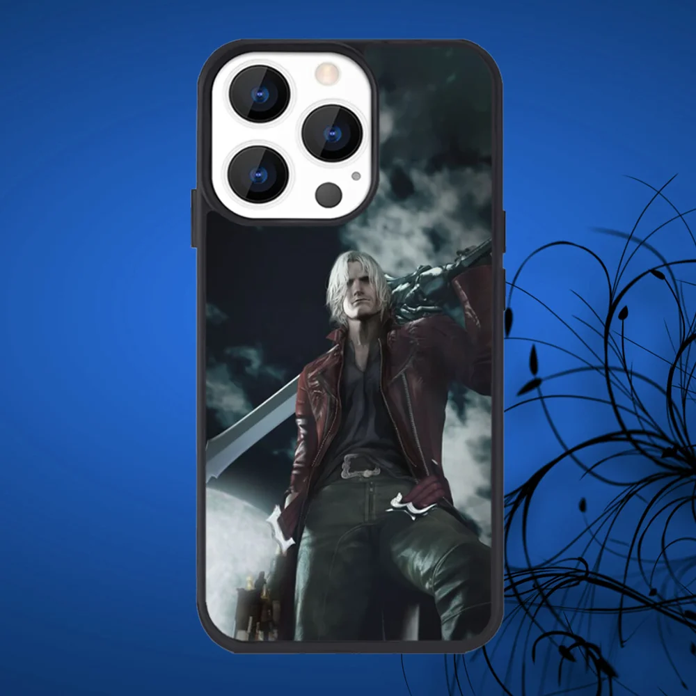 Чехол для телефона D-DMC 5 Dante Vergil iPhone 16 15 14 13 12 11 Plus Pro Max Mini Magsafe с магнитной
