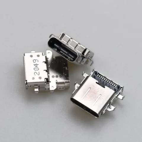 USB-порт типа C для ноутбука HP War 66, 1/2 шт., штекер для ноутбука HP 430 440 450 War66 Pro G1, задний штекер, разъем