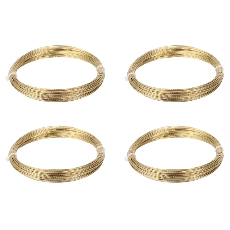 

4pcs 20M Car Windshield Window Removal Install Steel Wire Rope Glass Remover Tool