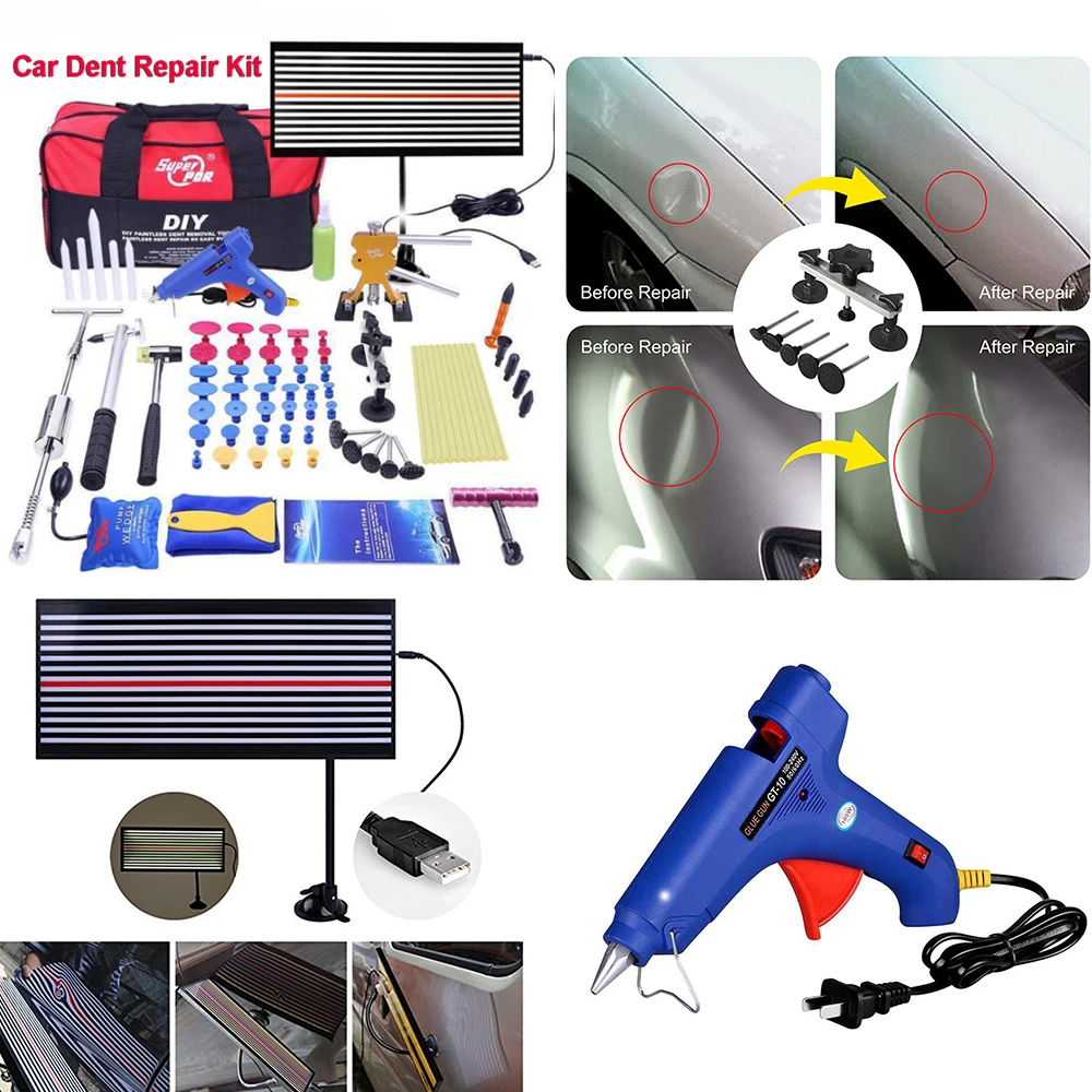 Набор для ремонта без покраски профессиональный металлический молоток на