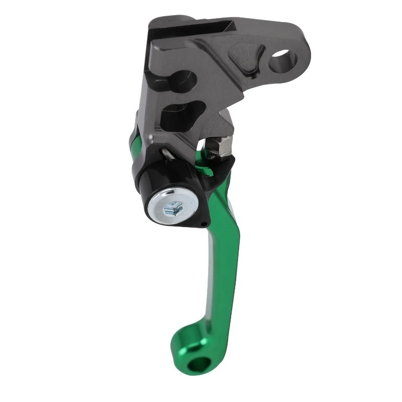 Фото Складные алюминиевые тормозные рычаги с ЧПУ для Kawasaki KLX110 KLX110L 2010-2023, ударопрочные тормозные ручки для мини-мотоциклов №5