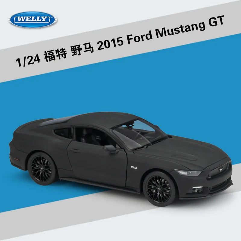 1:24 Масштаб Литой под давлением Модель автомобиля 2015Ford Mustang GT 1969 Ford 429
