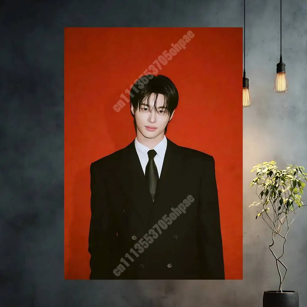 Фото Эстетические постеры Kdrama B-Byeon W-WooSeok, галерейные принты, HD-изображения для дома, стильное украшение для стен №3