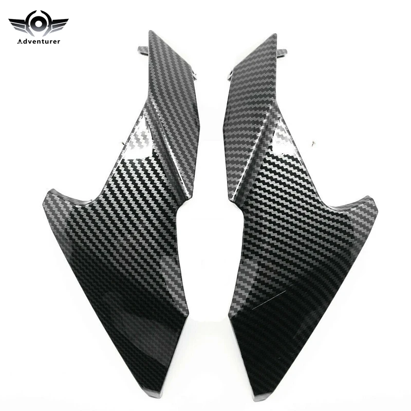 

For KAWASAKI Z 400 2018-2020 Side Nose Headlight Cover Trim Fairing Hydro Dipped Carbon Fiber Finish