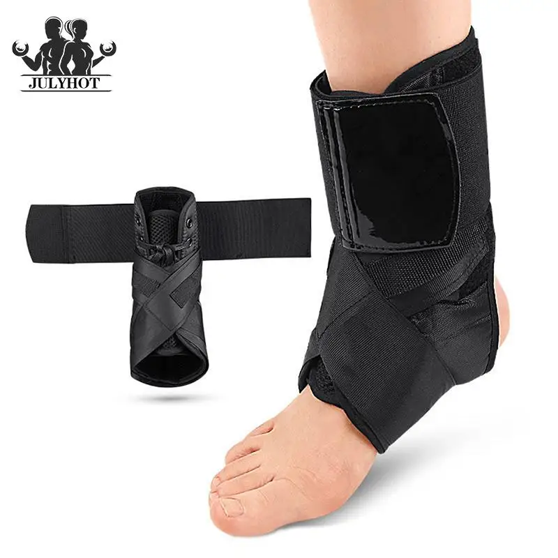 

1 шт. регулируемые подтяжки на лодыжку, бандажные ремни, спортивные безопасные протекторы для ног для фитнеса, бега, пешего туризма, велоспорта