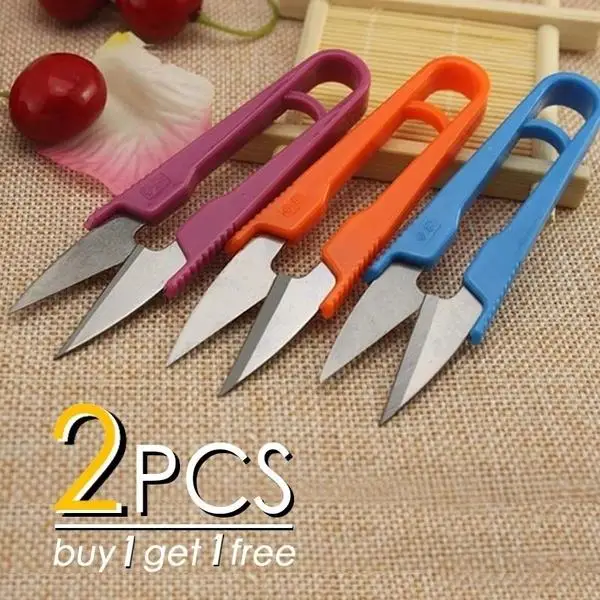 

2PCS Multi-purpose Tailor Small Scissors Clippers Sewing Trimming Scissors Nippers Embroidery