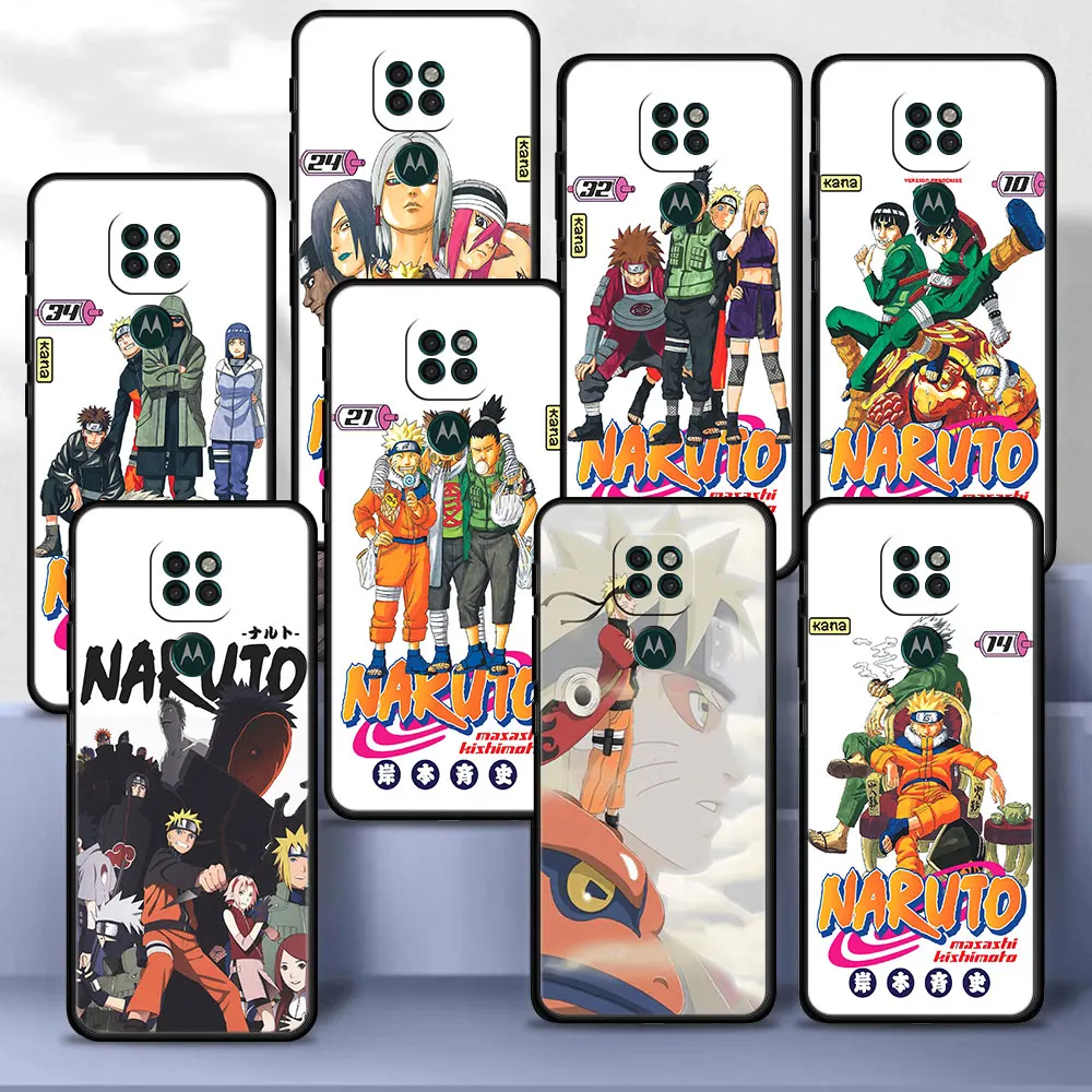 

Case Cover for Motorola Moto G30 G50 G60s G9 G8 One Fusion G Stylus Edge 20 Plus Shockproof Luxury Thin Casing Naruto Retro