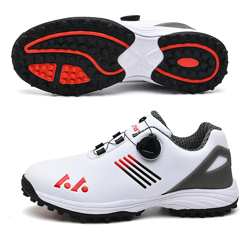 

Professional Golf Shoes Men Spikeless Golf Sneakers Light Weight Golfers Walking Shoes Outdoor Comfortable Walking Sneakers