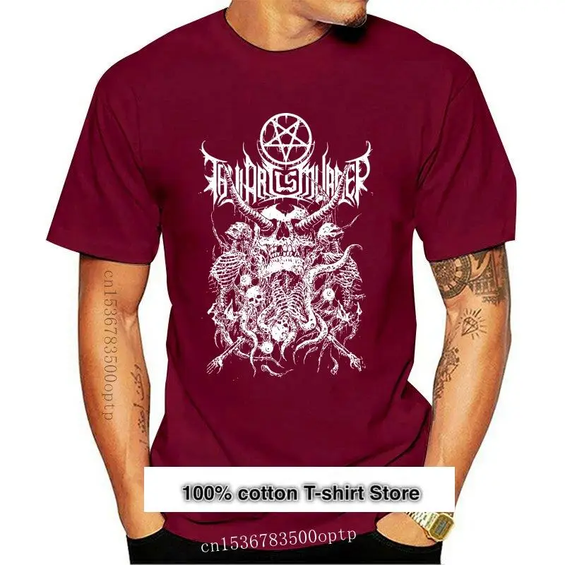 

Ropa para hombre, camiseta auténtica de your ART IS MURDER, rididick, Calavera, Pila, S-2XL