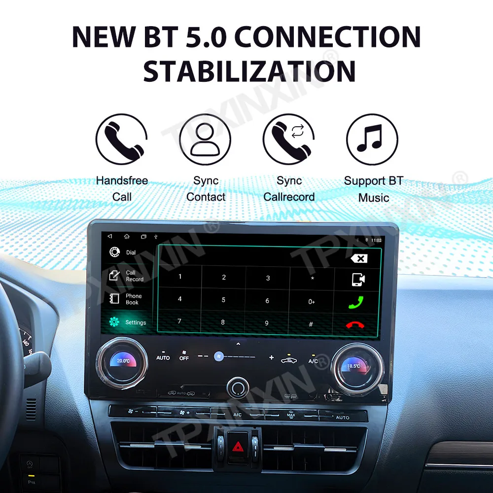 Coche Android для Toyota LAND CRUISER PRADO обновление Lexus GX550 2010 ~ 2022 GPS Navi плеер автомобильный