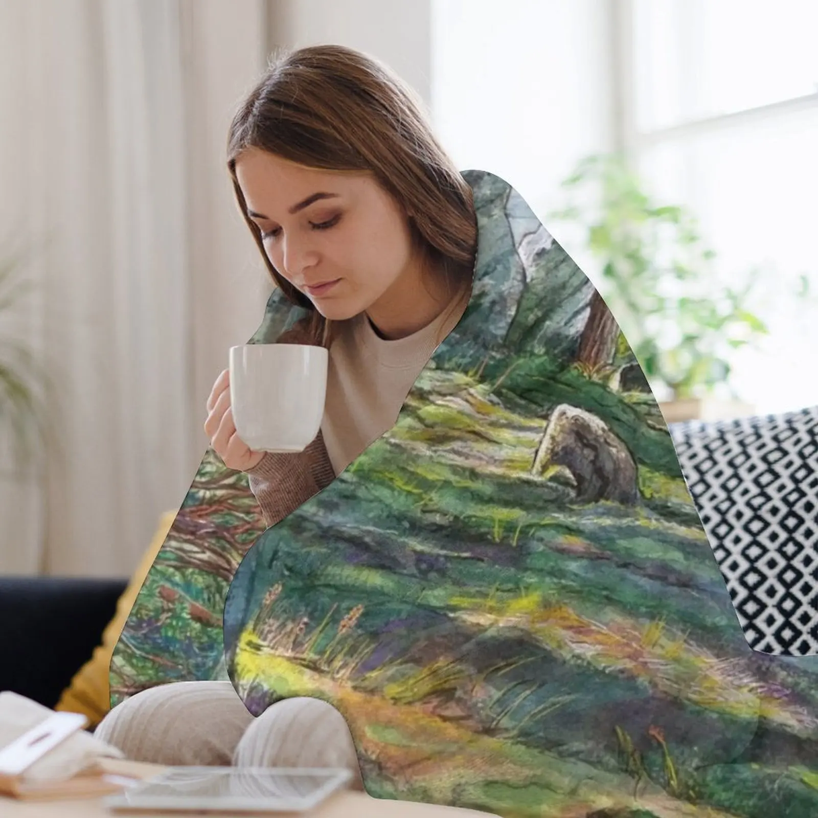 Одеяло Craigh na Dun (Outlander) Retros Furrys Одеяла для пикника