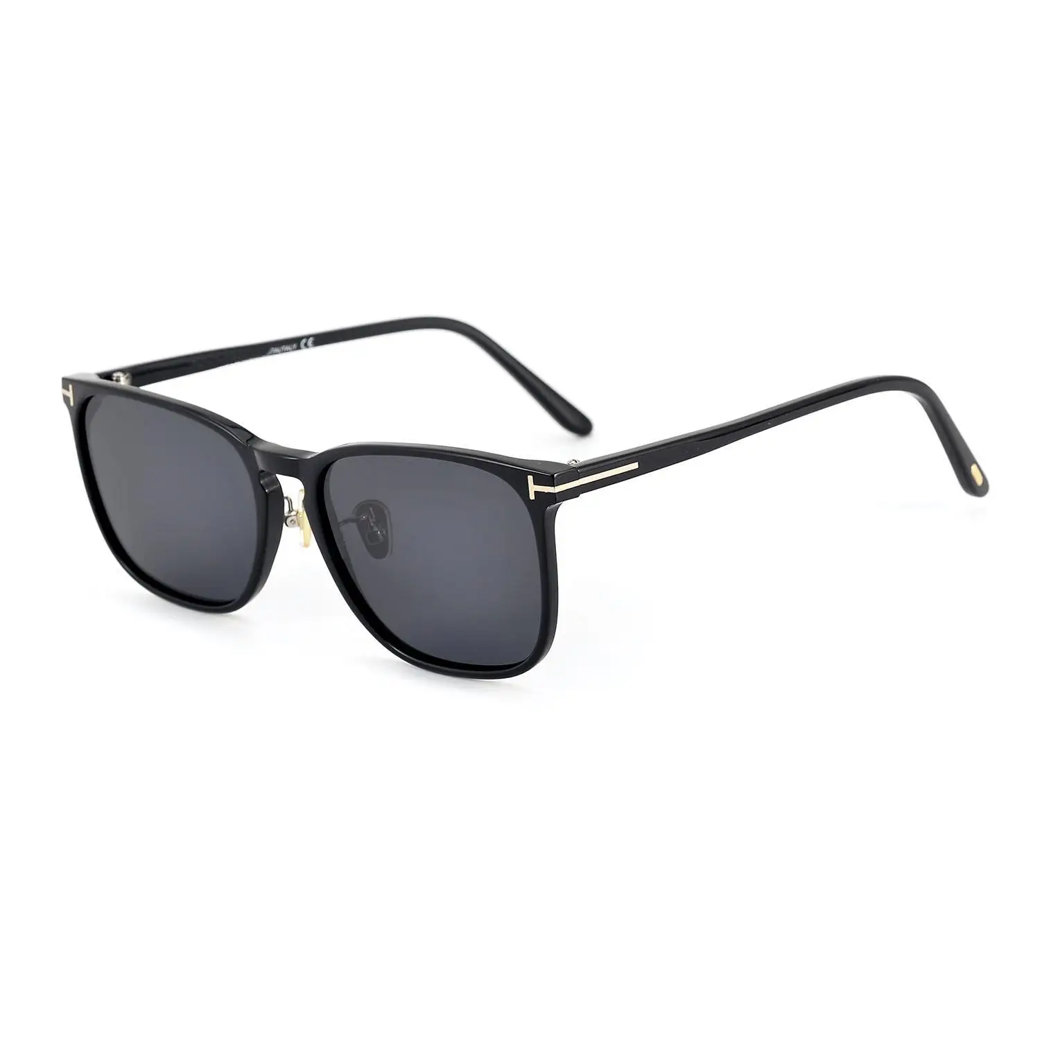 Sunglasses Men's Brown Classic Fashion UV400 Acetate Star Talent Women's Outdoor Travel Polarization Glasses Original Box