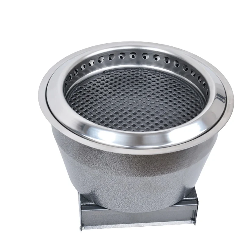 

Japanese Style Indoor Smokeless Kitchen Equipment Charcoal Barbecue Grill For Restaurant