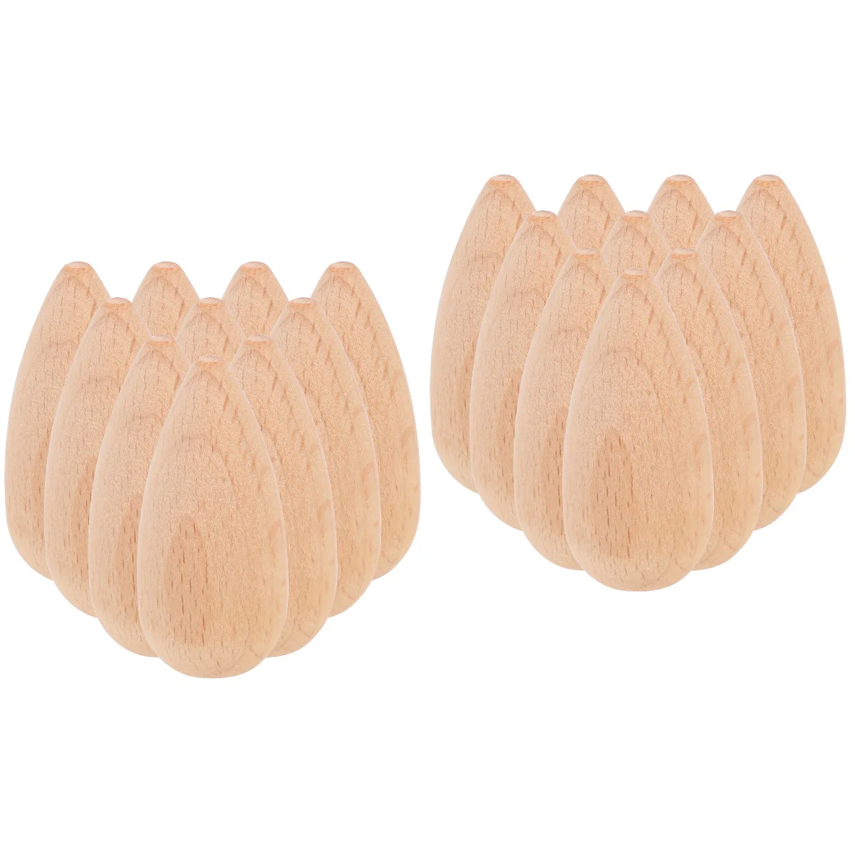 

20 Peg Natural Decorative Peg Figures Crafts