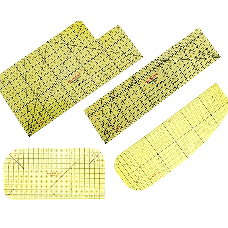 

Hot Ironing Ruler Patchwork Tailor Craft DIY Sewing Supplies Measuring Tool