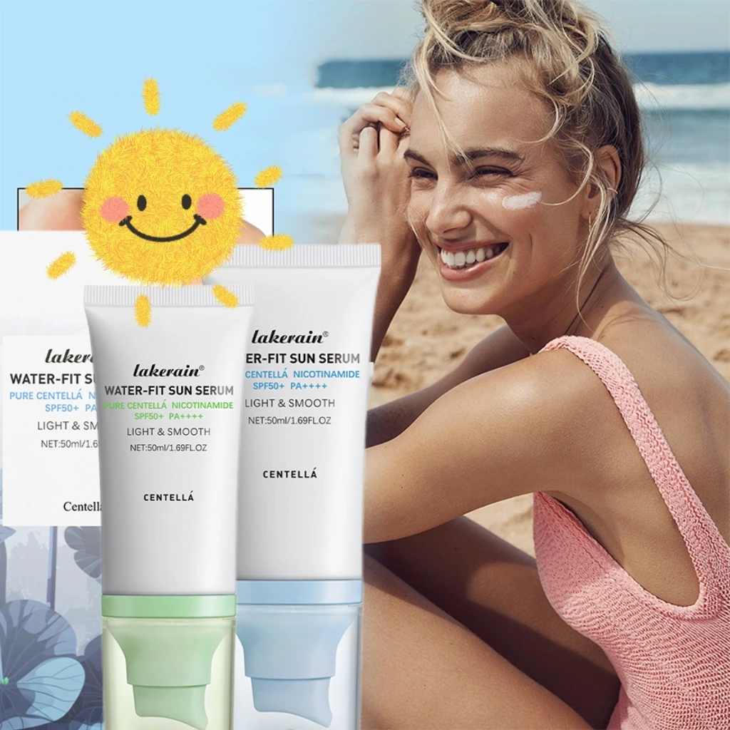 Солнцезащитный крем для лица SPF50 Centella азиатская мягкий не раздражающий