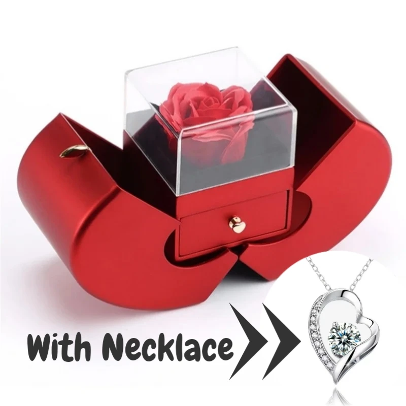 Ожерелье в форме сердца с камнем на заказ персонализированное ожерелье