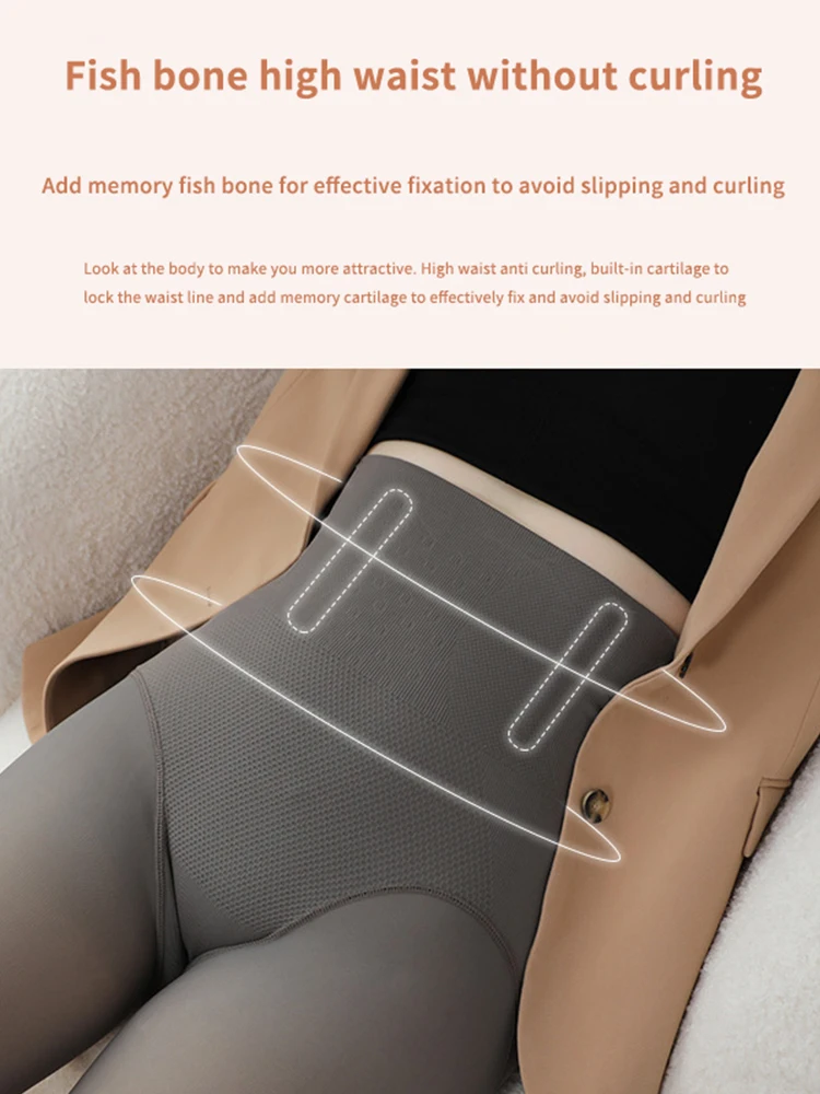 CHRLEISURE Winter Leggings Women High Waist Plus Velvet Winter Women Leggings Thick Warm Scrunch Bum Stretchy Leggings