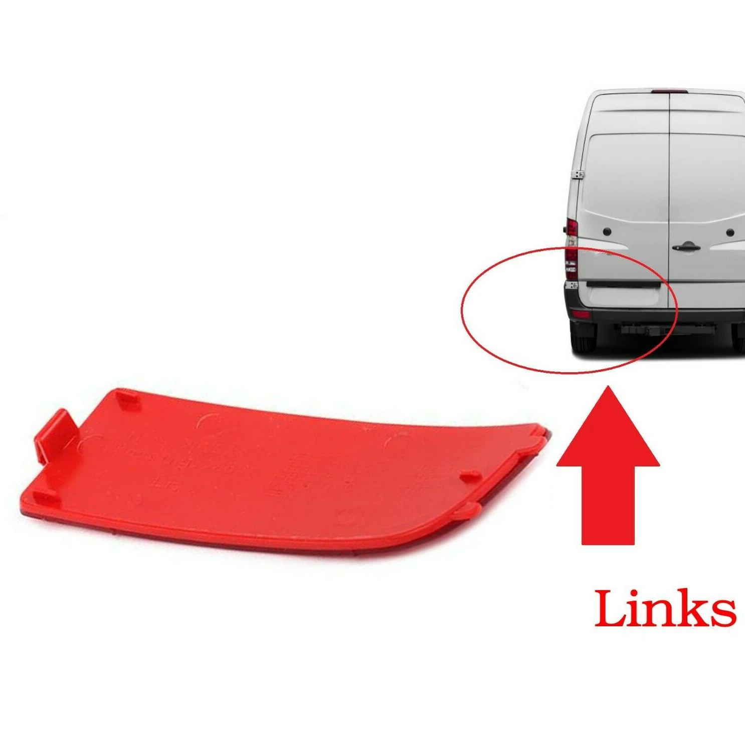 Отражатель заднего бампера для Mercedes Benz Dodge Sprinter W906 2006-2016