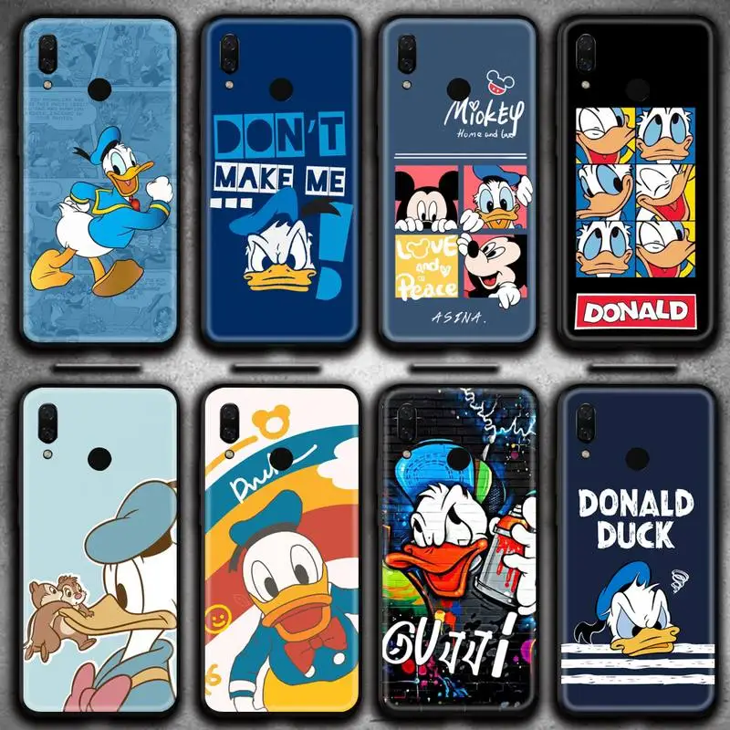 

Donald Duck Phone Case for Huawei Y6P Y8S Y8P Y5II Y5 Y6 2019 P Smart Prime Pro
