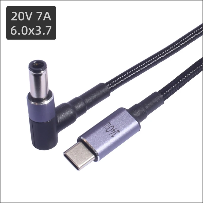 Удобный кабель для зарядки компьютера PD140W. Эффективная подача питания и быстрая