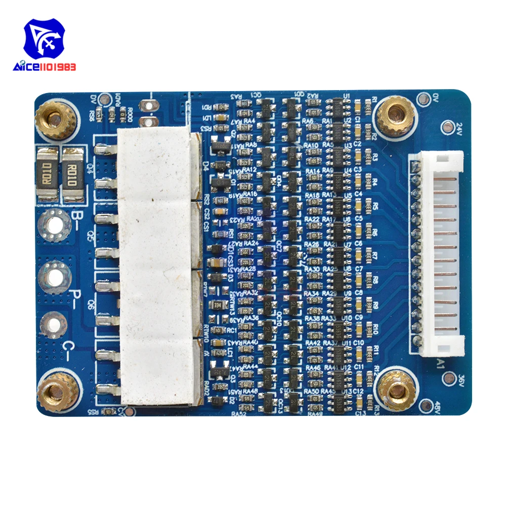 BMS 13S 48 В 20A/35A с балансирующей литий-ионной литиевой батареей защитная плата