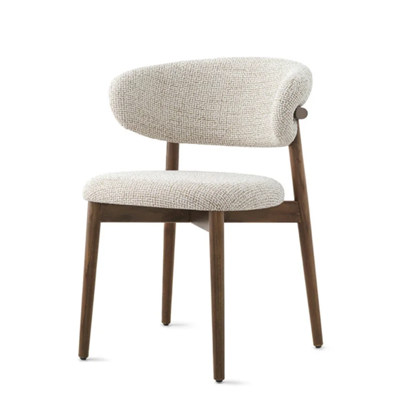 

White Beautiful Dining Chairs Modern Nordic Bedroom Luxury Dining Chairs European Office Living Room Sillas De Comedor Ornament