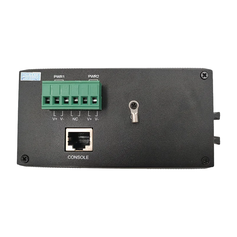 Network Managed 8-Optical 8-Electric Ethernet Optical Fiber Switch Without Optical Module  1000Mbps Metal Shell Guide Rail Type enlarge