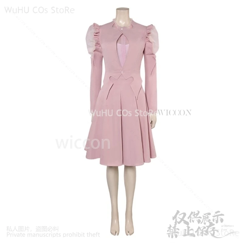 Glinda Косплей Униформа Ведьмы Волшебный Костюм Аниме Фильм Wicked Cos Для Хэллоуина