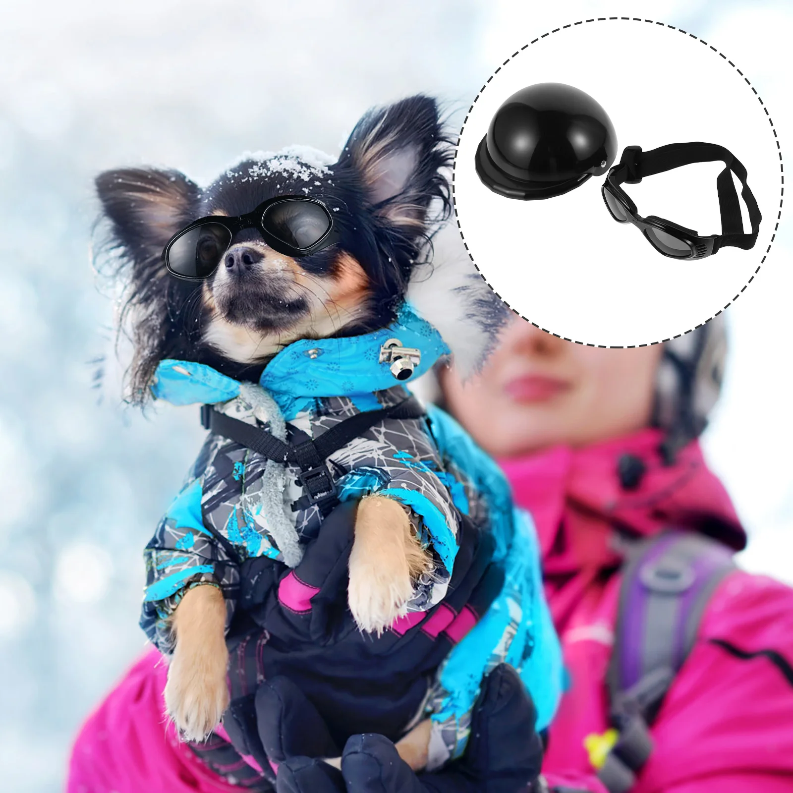 

1 Set Pet Plastic Helmet Protective Dog Cat Safety Hat Adjustable Pet Hat Prop