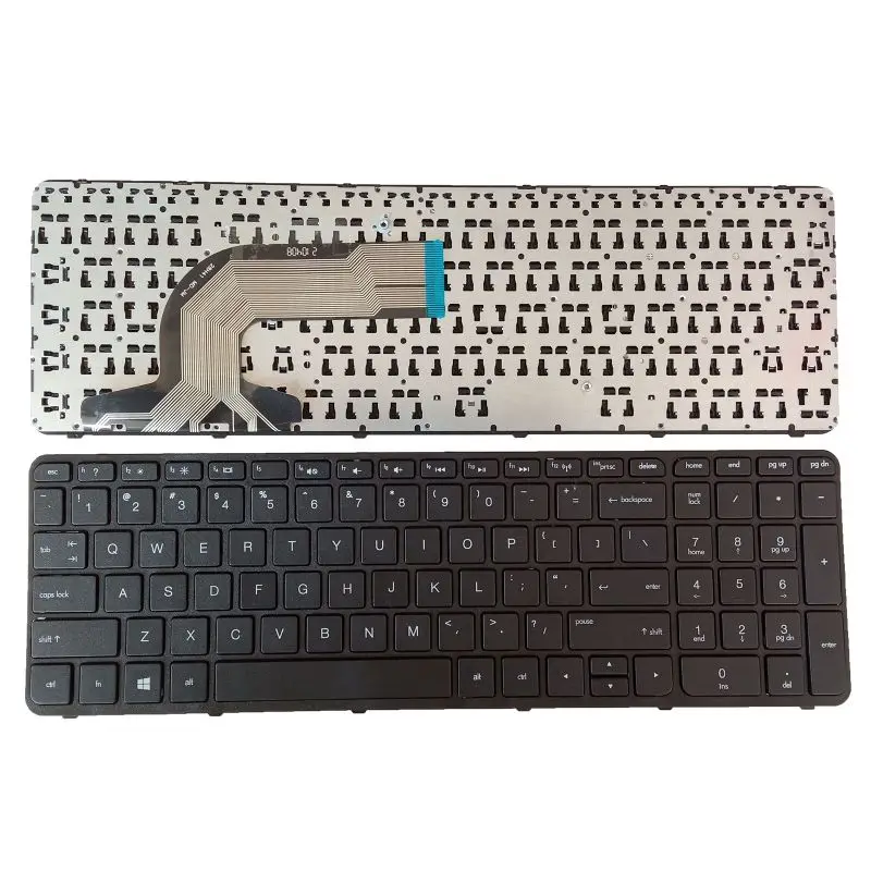 

Клавиатура для ноутбука HP 15-N 15-E 15N 15T 15-F 15-G 15-R 15-A 15-S 15-H 250 G2 G3 255 G2 G3 256 G2 G3 английская