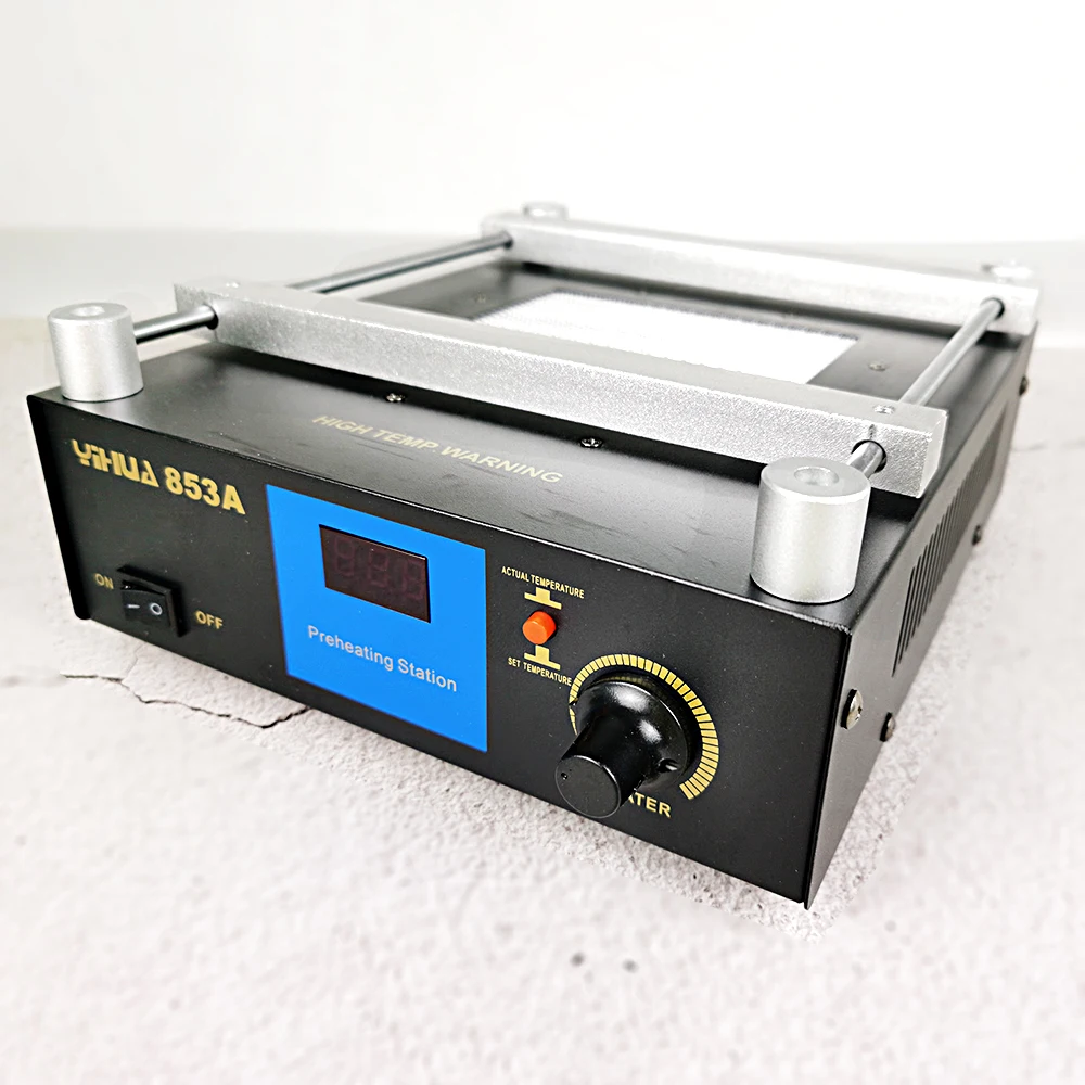 Паяльная станция YIHUA 853A с цифровым дисплеем без свинца для ремонта печатных плат