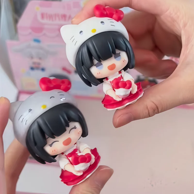 Набор мини-фигурок Link Click X Sanrio Sweet Moments Series: милые аниме-персонажи, украшения для рабочего стола, модели-игрушки, сюрприз, подарок на день рождения (art.: 3920d96e112cb) - 3920d96e112cb