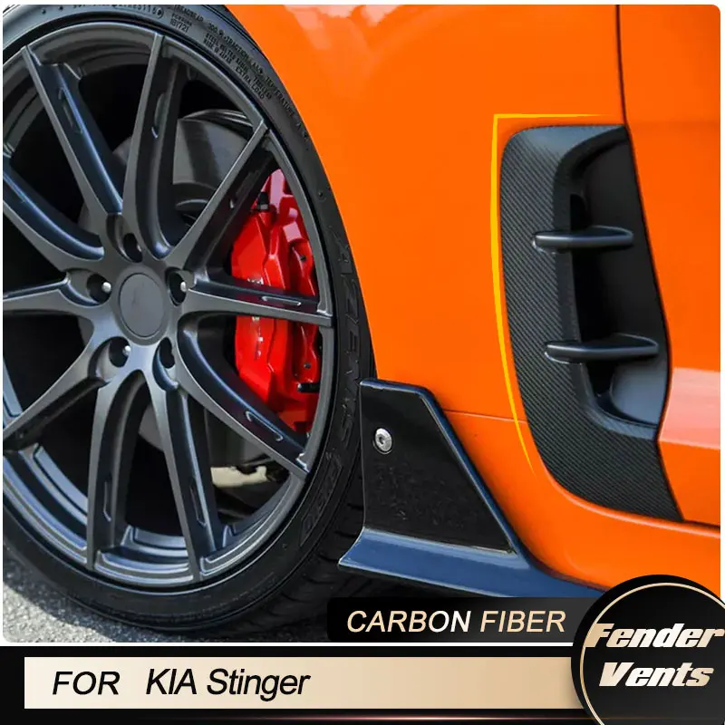 Накладки на переднее боковое крыло автомобиля для KIA Stinger GT EX Hatchback 4-дверные 2018-2023