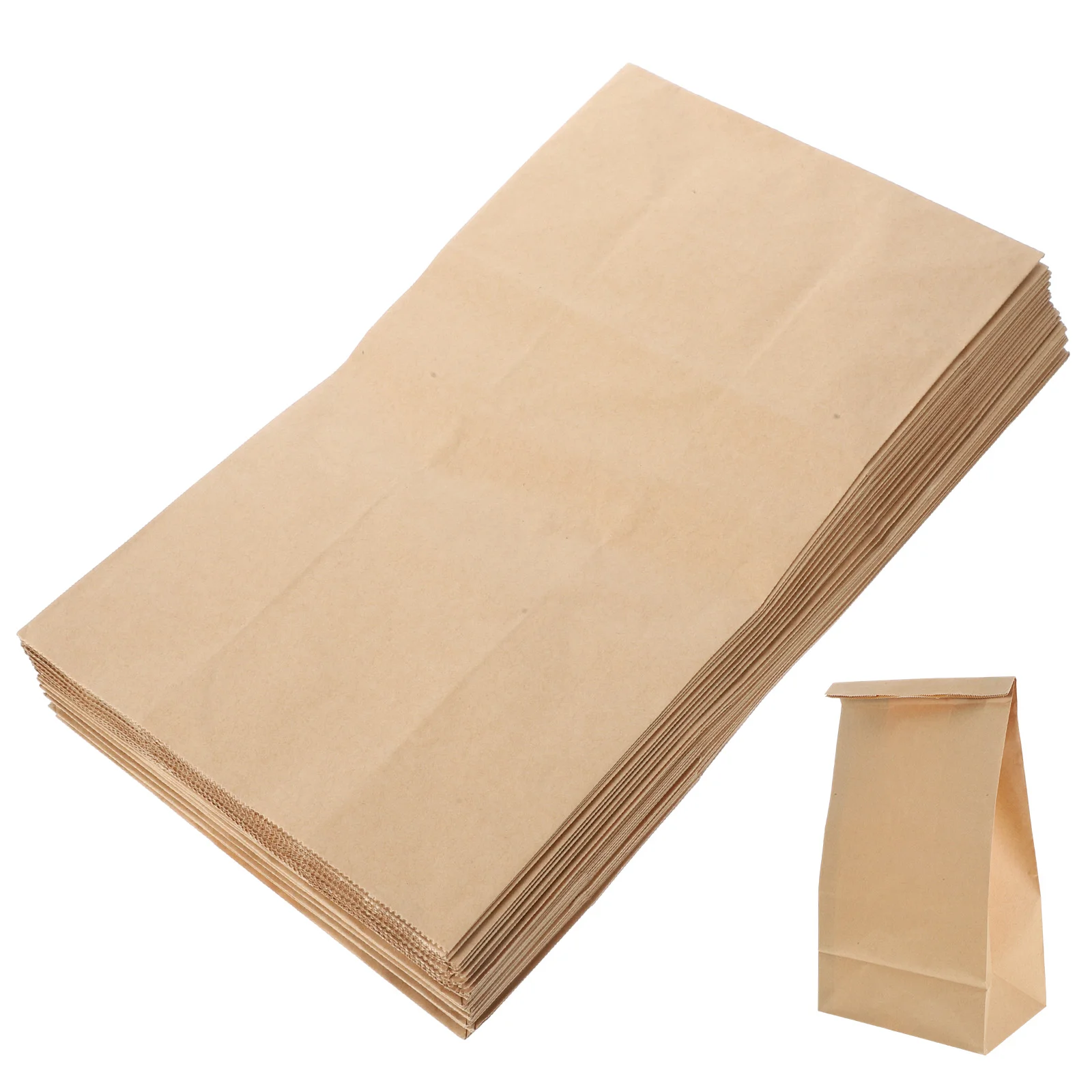 50 шт. сумка для обеда бумажные пакеты упаковка сэндвичей хлеба конфет тостов